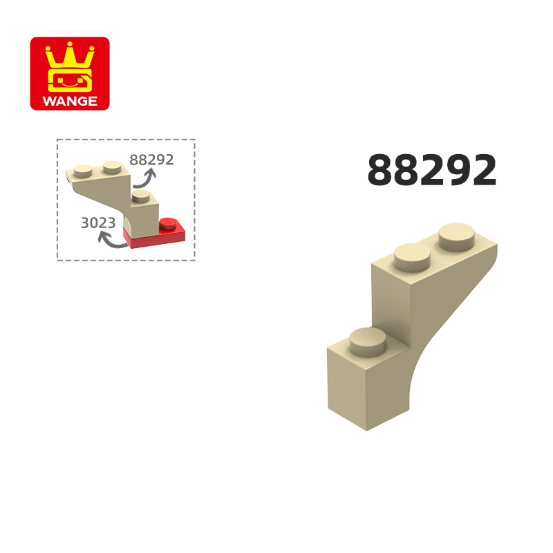 Lego Set City - WANGE 88292 100g/94PZ Archetto 1x3x2 con