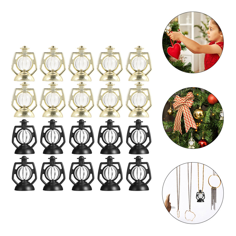 Christmas Tree Artificial - 40 Pezzi Lampade a Olio Finte