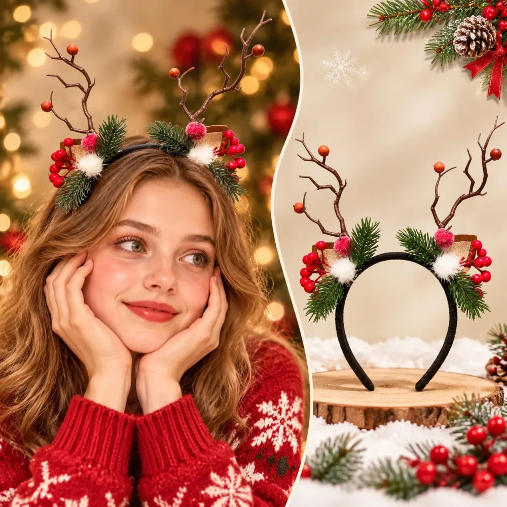 Cerchietto per capelli a forma - Reindeer Antlers Headband recensione e prezzo