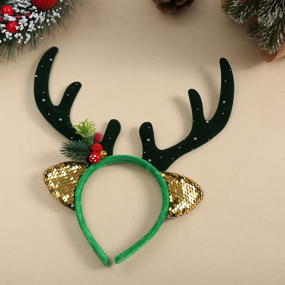 1 cerchietto natalizio con cor - Reindeer Antlers Headband recensione e prezzo
