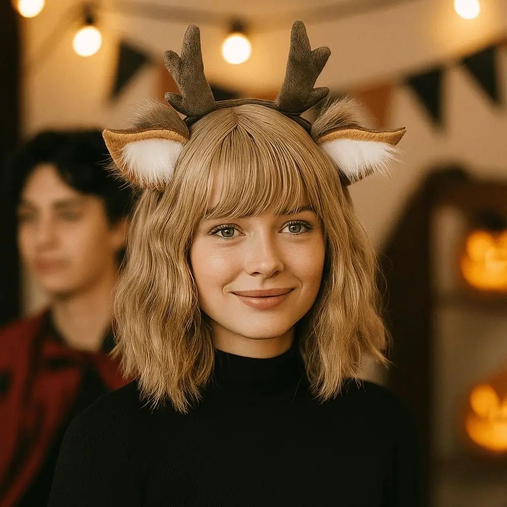 Fascia per capelli con orecchi - Reindeer Antlers Headband recensione e prezzo