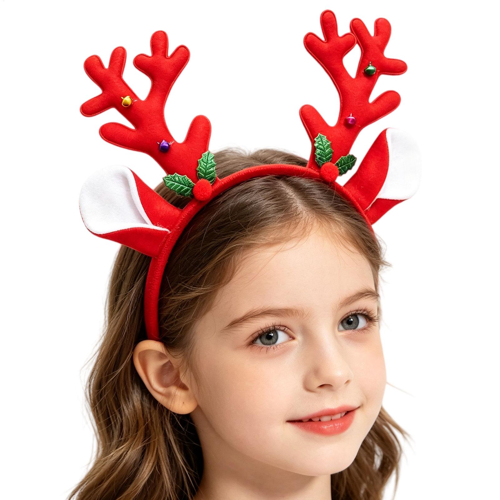 Decorazioni natalizie, cerchie - Reindeer Antlers Headband recensione e prezzo