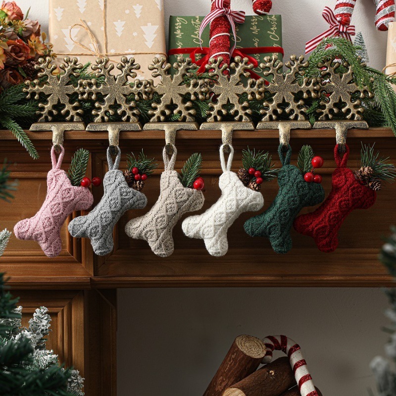 Calza di Natale a forma di oss - Christmas Stocking Hanging recensione e prezzo