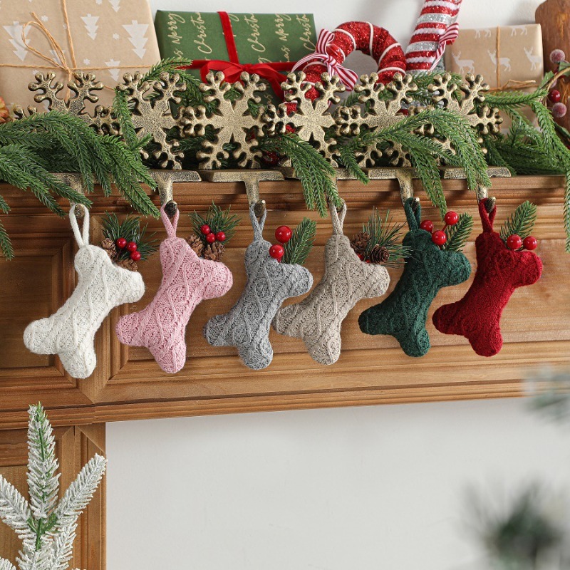 Calza di Natale a forma di oss - Christmas Stocking Hanging recensione e prezzo