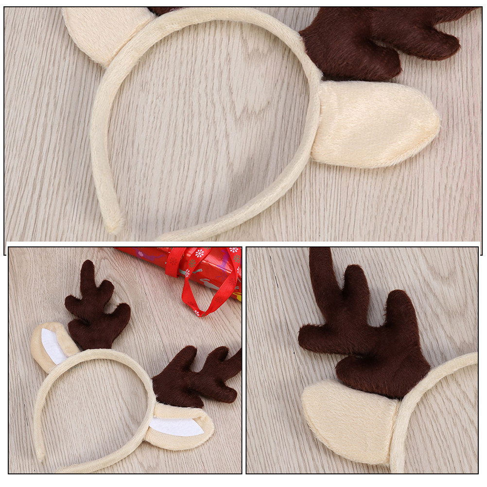 3 Pezzi Cerchietto con Corna d - Reindeer Antlers Headband recensione e prezzo