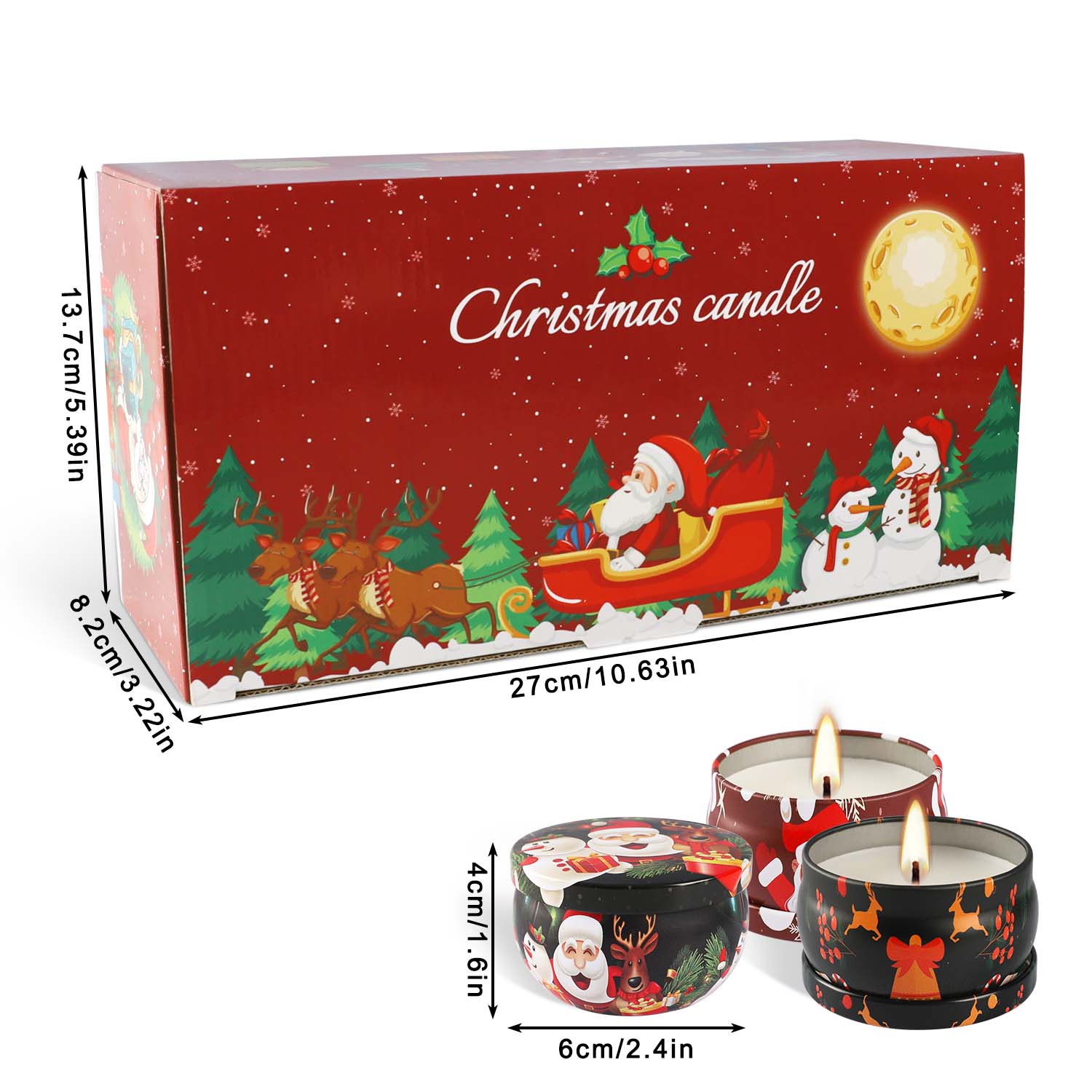 Set di 16 candele profumate na - Holiday Candle Set recensione e prezzo